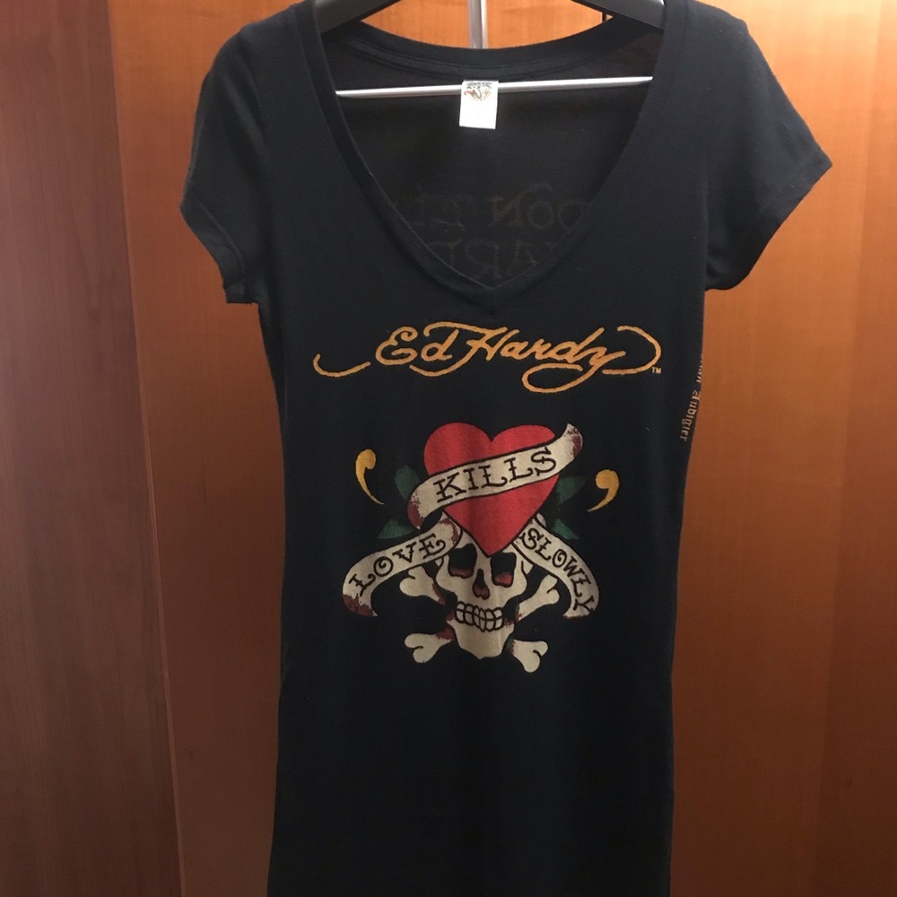 Christian Audigier for Ed Hardy Vintage Top